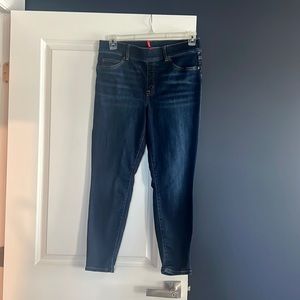 Spanx jeans. Brand new but washed. Too large in legs for me. Skinny